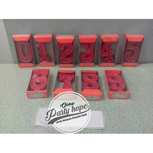 Foto Produk Souvenir Ultah / Lilin Angka / Lilin Ultah / Lilin Angka Wina dari PARTY HOPE 2