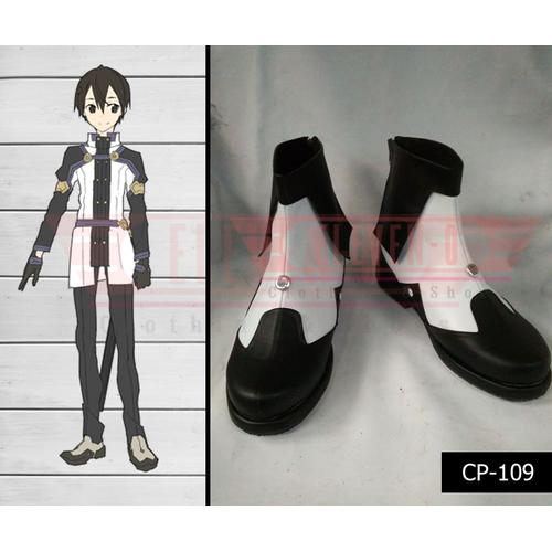 Foto Produk Sepatu Cosplay Sword Art Online Ordinal Scale Kirito dari Eleven-O
