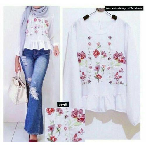 Jual Baju wanita atasan blouse zara 