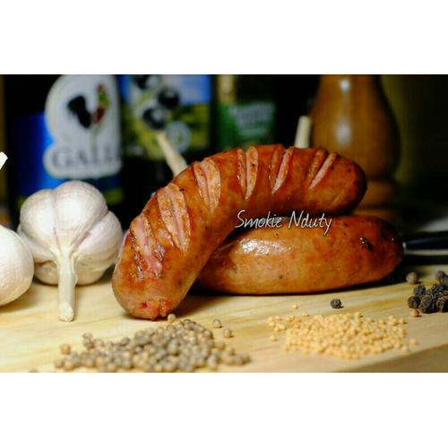 Foto Produk Sosis Babi Asap "Jagerwurst" dari Smokie Nduty