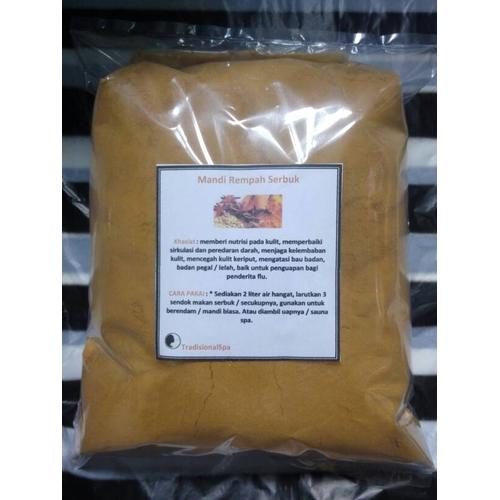 Foto Produk Mandi Rempah Bentuk Serbuk Kemasan 500 Gram ( Lebih Praktis ) dari SrikandiTradisionalspa