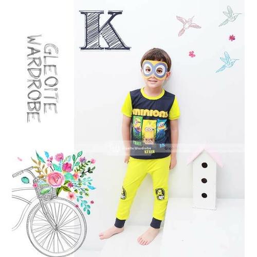 Foto Produk PIYAMA ANAK LAKI-LAKI GW 123 - MINIONS dari Schatzi Collection