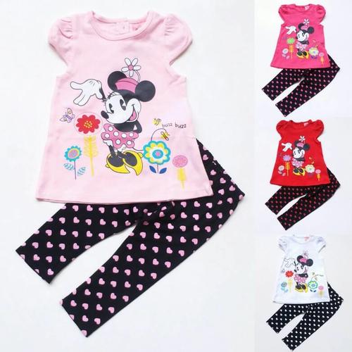 Foto Produk BAJU SETELAN ANAK BAYI CEWEK PEREMPUAN MINNIE MOUSE BUNGA LEGGING LOVE dari Schatzi Collection