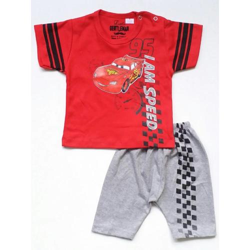 Foto Produk BAJU SETELAN ANAK BAYI LAKI COWOK - MOBIL CARS MCQUEEN dari Schatzi Collection