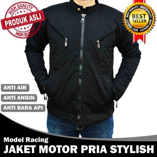 Foto Produk JAKET MOTOR PRIA STYLISH ANTI AIR/ANGIN/BARA API MODEL RACING PREMIUM dari klik go shop