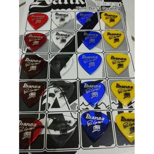 Foto Produk Pick Gitar 2mm Murah selembar isi 20 biji dari shockWave workshop