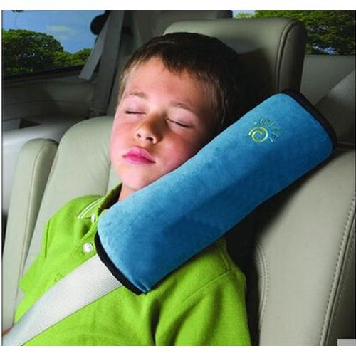 Foto Produk JUAL Car Seat Belt Pillow Bantal Sabuk Pengaman Mobil Interior ACC - PINK -SABUK dari Travelbuddy