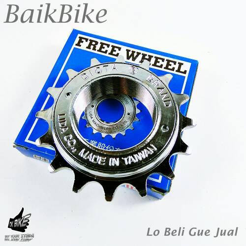 Foto Produk Gear Bmx 14T Dicta Freewheel Single Speed Kokoh dari baikbike29