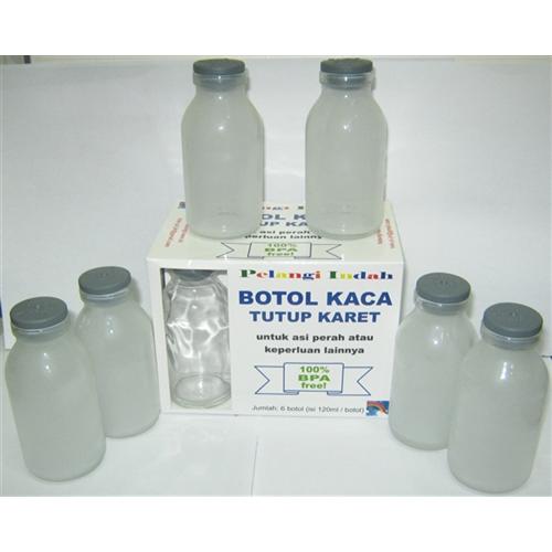 Gambar Botol - Toples Kaca 120ml (Brand New), Tutup KARET Dan Dus Eceran dari Beautiful Rainbow Shop Jakarta Pusat Tokopedia
