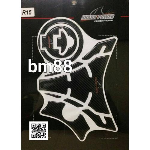 Foto Produk Tank Pad Set ( Tankpad + Fuelpad ) Yamaha R15 - Shark Power dari BarokahMotor88