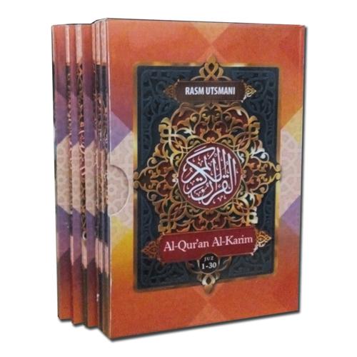 Foto Produk Al-Quran Utsmani Hafalan Per 5 Juz Saku "Al-Matiin" dari Grosir Produk Muslim