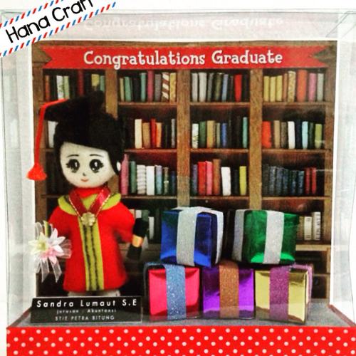 Jual Hadiah Kado Wisuda Petra Pelita Harapan Sarjana Ekonomi Kota Bandung Hana Craft Tokopedia