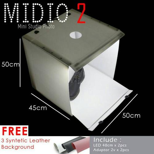 Jual studio foto mini portabel ukuran besar/photo box/foto produk online Kota Bandung Just