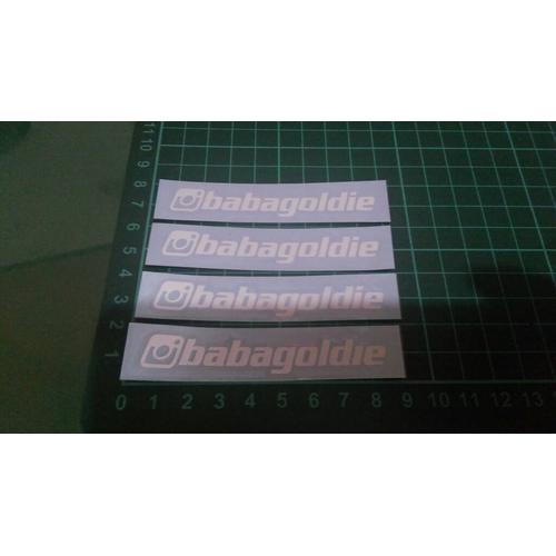 Foto Produk Custom Cutting Sticker ID Instagram dari Teras Digital