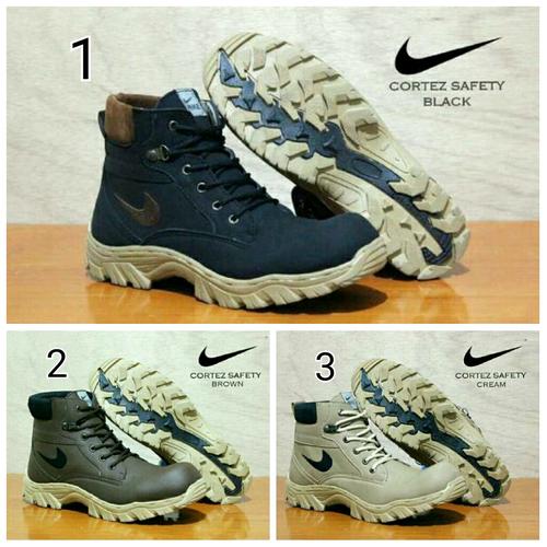 Sepatu Pria NIke Cortez Safety Boots 