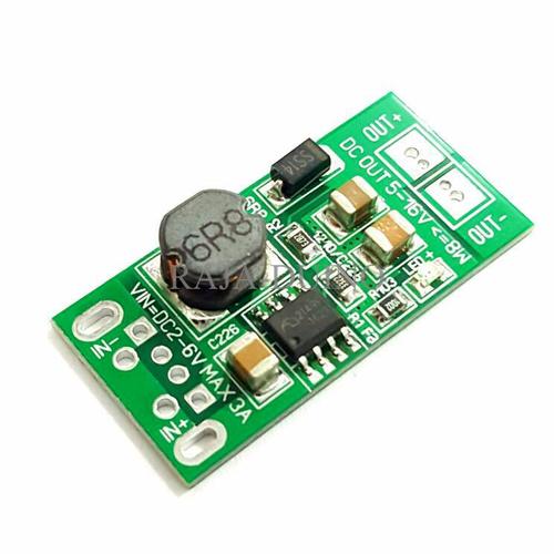 Convertitore di tensione dc-dc step up boost da 3,3v 3,7v 5v 6v a 12v