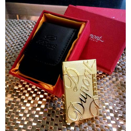 Foto Produk korek gas st dupont full package bukan zippo casio rolex swatch dari importindoo