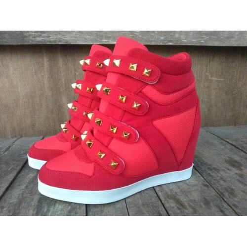 red wedge adidas