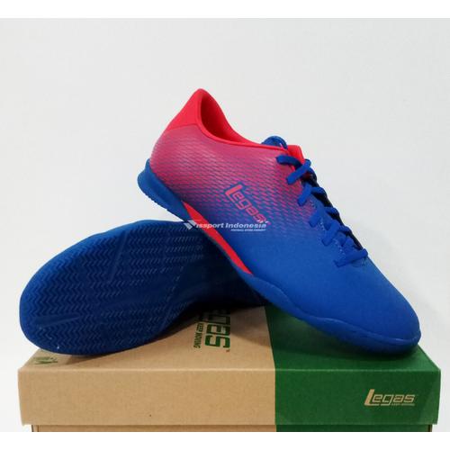 Foto Produk Sepatu Futsal League Legas Attacanti LA Snorkle Blue Fiery Red Biru Me - Merah, 40 dari MISSPORT INDONESIA