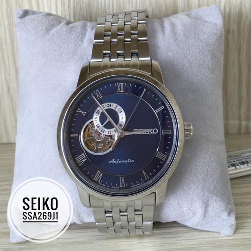 Jual Seiko Presage SSA269J1 Automatic Sapphire Jam Pria SSA269 Silver Blue  - Kota Surabaya - Jam Onlines | Tokopedia