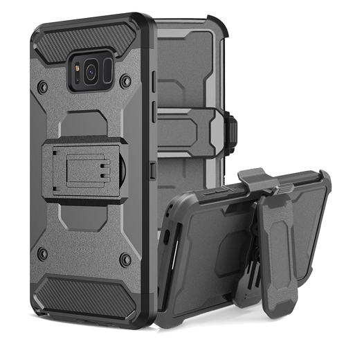 Foto Produk Samsung Galaxy S8 Plus XGEAR Armor w/ Holster Case Full Protection dari Megascarlet