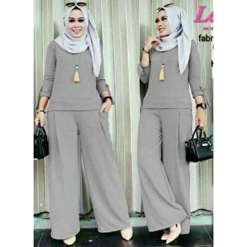 Foto Produk setelan levita grey dari HER'Z SHOP