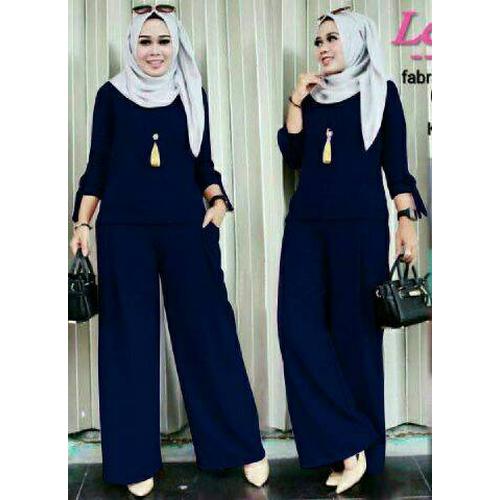 Foto Produk setelan levita navy dari HER'Z SHOP
