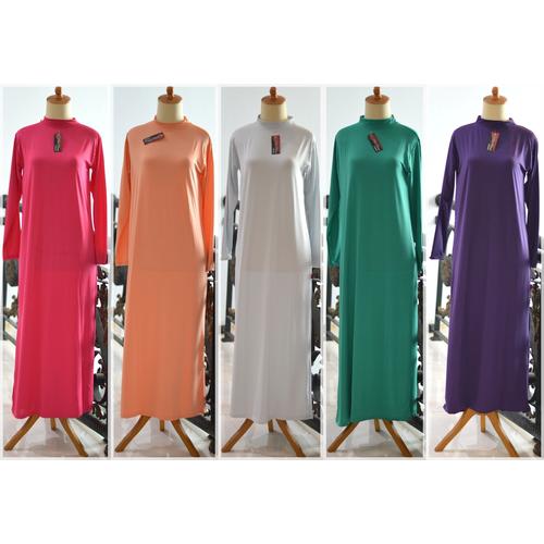 Foto Produk Dalaman Gamis baju muslim kaftan manset panjang inner terusan halus dari Butik Busana Fashion
