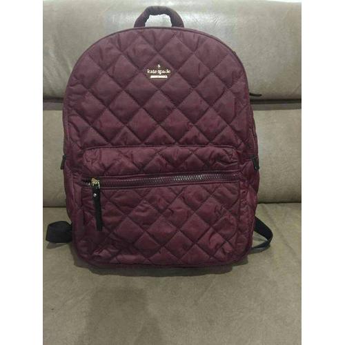 kate spade maroon backpack