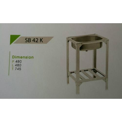 Foto Produk Royal Kitchen Sink SB 42K Bak Cuci Piring Pakai Kaki dari Juragan Sanitary
