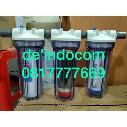 Jual Filter Air Tanah / Sumur 3 Step / Tahap Penyaringan Jakarta