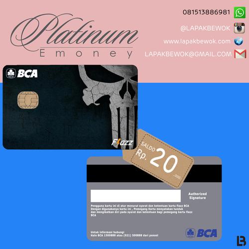 Foto Produk KARTU EMONEY FLAZZ BCA#PUNISHER dari FSD_Store