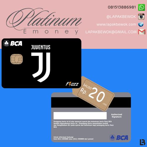 Foto Produk KARTU EMONEY FLAZZ BCA#JUVENTUS dari FSD_Store