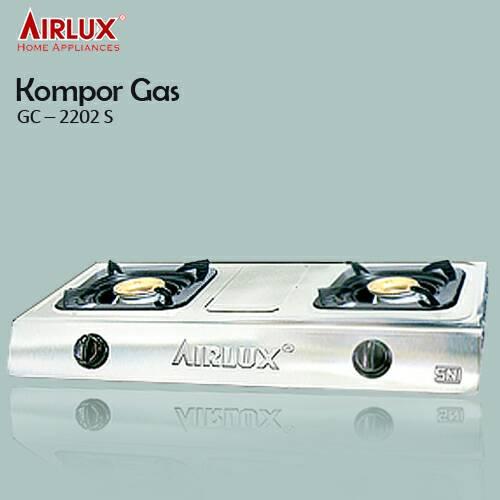Foto Produk Kompor Gas Airlux GC-2202 S Stainless Steel dari Tirta Houseware