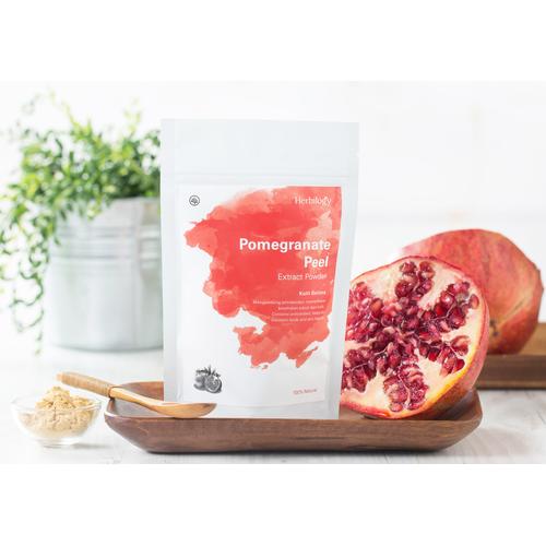 Foto Produk HERBILOGY POMEGRANATE PEEL EXTRACT POWDER 100GR dari namaste organic