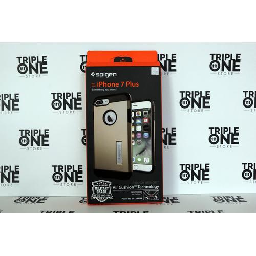 Foto Produk Spigen iPhone 7 Plus Case Tough Armor - Champagne Gold dari TripleOne Store Bandung