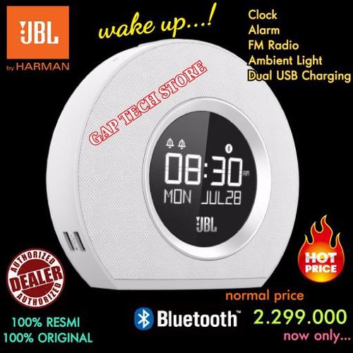 Foto Produk PREMIUM JBL HORIZON WIRELESS BLUETOOTH , ALARM CLOCK , FM RADIO SPEAK dari jakarta bullish