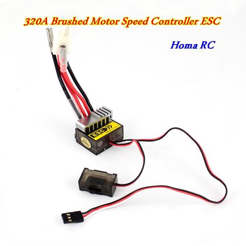 Gambar ESC Brushed Motor Speed Controller 320 A dari HOMA RC undefined Tokopedia
