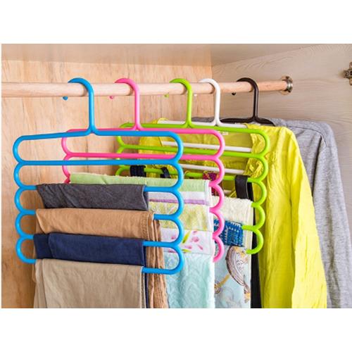 Foto Produk hanger susun 5 laundry gantungan multifungsi Scarf dari anabelle