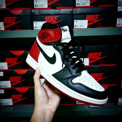 Jual Air jordan 1 black toe 2016 