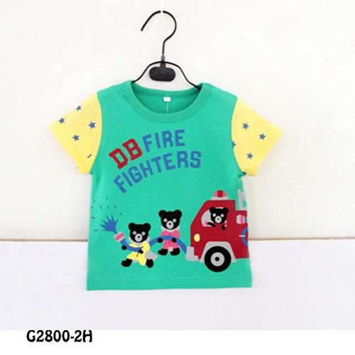 Foto Produk SHORT TEE GREEN FIRE FIGHTER G28002H dari Bebi J Shop