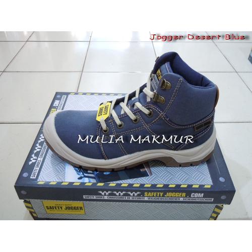 Foto Produk Sepatu Safety Jogger Desert S1P Blue dari Mulia Komputer