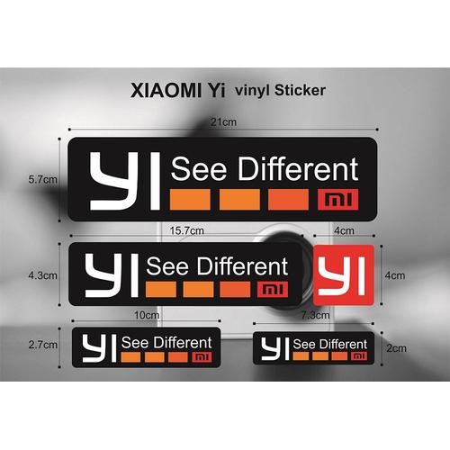 Foto Produk Sticker/Stiker Xiaomi Yi Set untuk helm/motor agv kyt arai cbr ninja dari Fuel