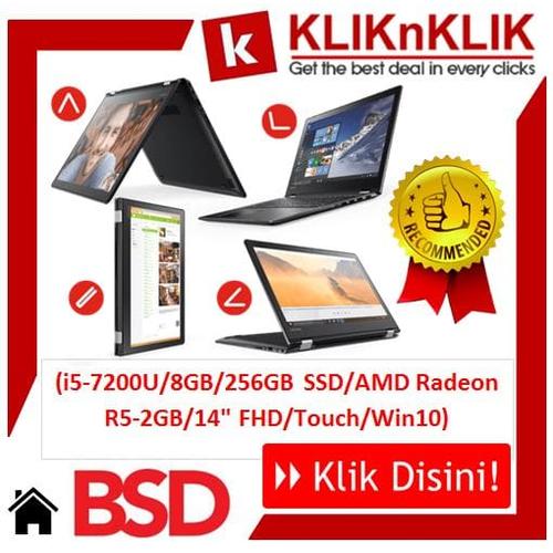 Foto Produk LENOVO Flex 4-14-7200U-8GB-256GB Black dari Klik N Klik BSD