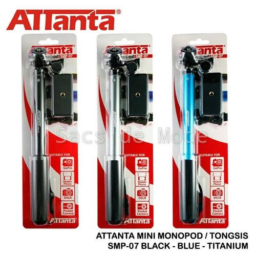 Foto Produk Tongsis Titanium Attanta SMP-07 (for GoPro / SJCAM / HP / DSLR) - Abu-abu dari Sacs de Mode