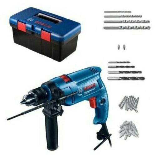 Foto Produk Bosch GSB 550 Freedom Kit Impact Drill / Bor Tembok 13mm 13 mm dari Juragan Power Tools