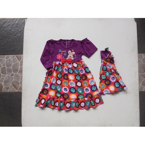 Foto Produk Jual Baju Anak Murah Baju Muslim Anak Perempuan Gamis Bayi Lucu Bunny dari Jual Baju Anak - 96
