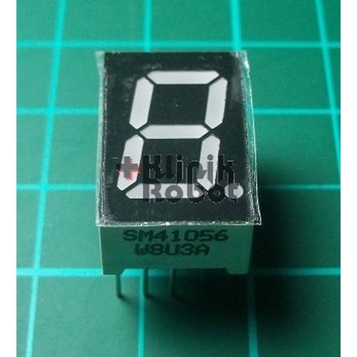 Gambar KR07076 7 - Seven Segment 1-Digit 0.56" Red Common Anode (SM41056) dari KlinikRobot Kota Tangerang Tokopedia