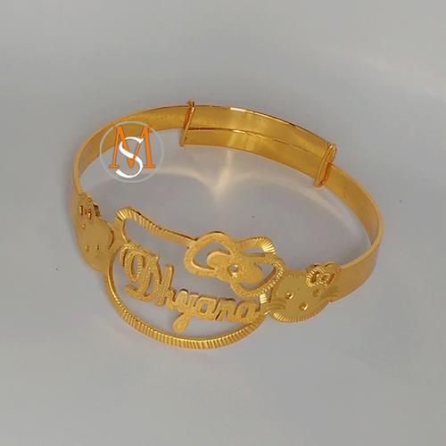 Jual Gelang Ukir Nama Lapis Emas Hellowkity Grafir Perhiasan Custom Kab Demak Shofie Shoop Tokopedia