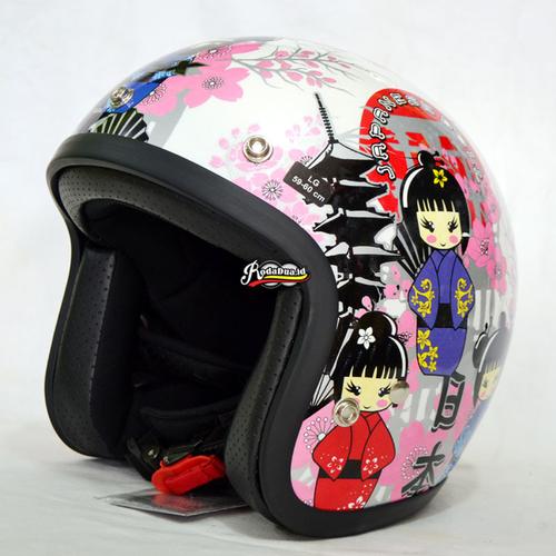 Jual Helm THX Retro Motif #6 - Kota 